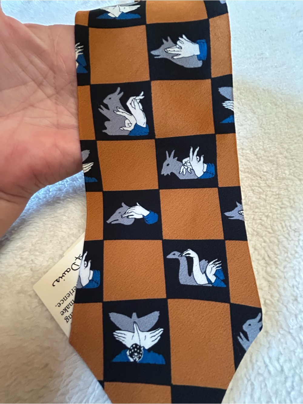 🎁3 for $30 - “Hands Up” Novelty Necktie